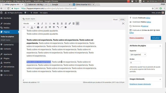 Cómo insertar enlaces internos y externos en WordPress смотреть онлайн