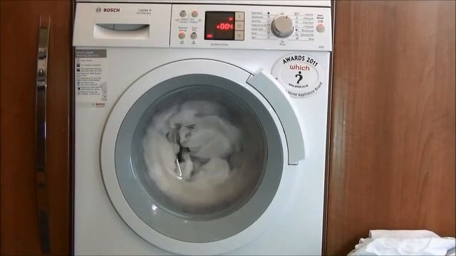 Bosch Logixx WAS32461GB : Cotton 90 Eco Perfect + Reduced Ironing (complete Cycle)