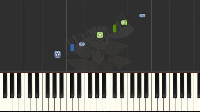 Tarantella / ABRSM Piano Grade 2 2023 & 2024, A:3 / Synthesia Piano tutorial смотреть онлайн