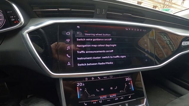 How to Assign Function for Favourite Button in Audi A6 C8 ( 2018 - now ) смотреть онлайн