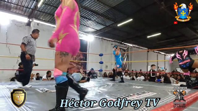 Guerrero WMC Jr., Topo y Castor VS Kendy Rebel, India Mazahua y Princesa Marina смотреть онлайн