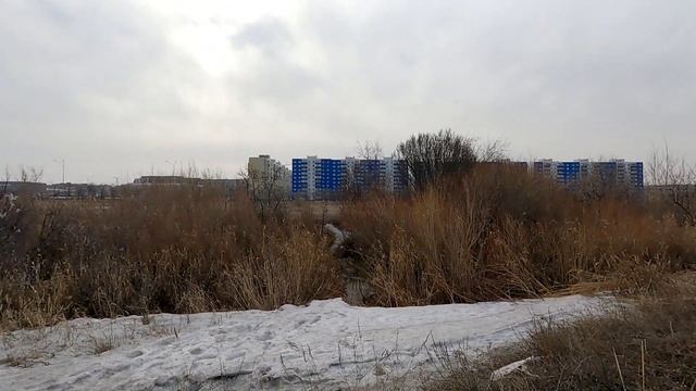 Караганда 2022 апрель Юго-восток река Букпа Где мост? смотреть онлайн
