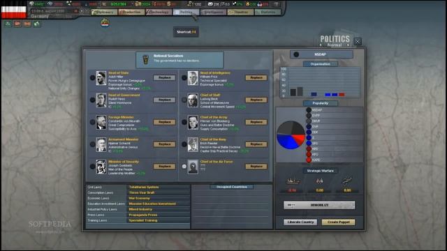 Hearts of Iron III: For the Motherland смотреть онлайн