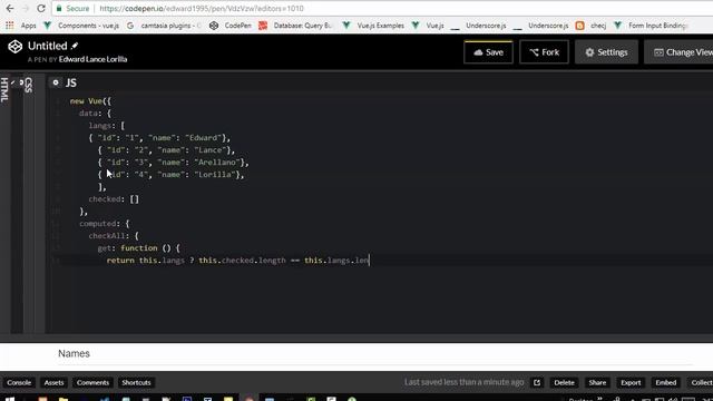 vuejs SELECT VUEJS CHECK ALL UNCHECK ALL CHECKBOXES смотреть онлайн
