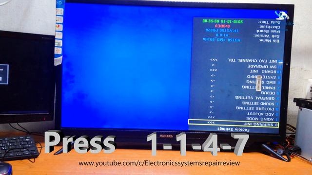 How To Solve Upside Down Picture In China LED TV Monitor смотреть онлайн