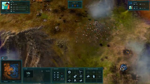 Ashes of the Singularity: Escalation 2.4 Skirmish смотреть онлайн