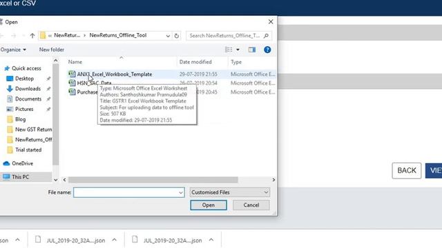 How to Generate GST ANX-1 JSON file and Upload on GST Portal in NEW GST RETURN LIVE смотреть онлайн