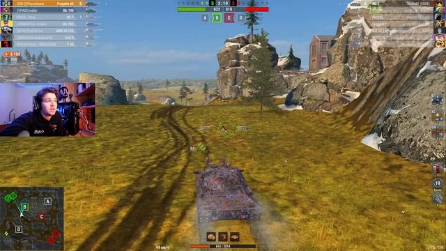 ЖЕСТКИЙ ПОБЕДНЫЙ ФЕЙЛ ● КАК ТАНКИСТ ЗАРУИНИЛ И ВЫТАЩИЛ КАТКУ ● WoT Blitz смотреть онлайн