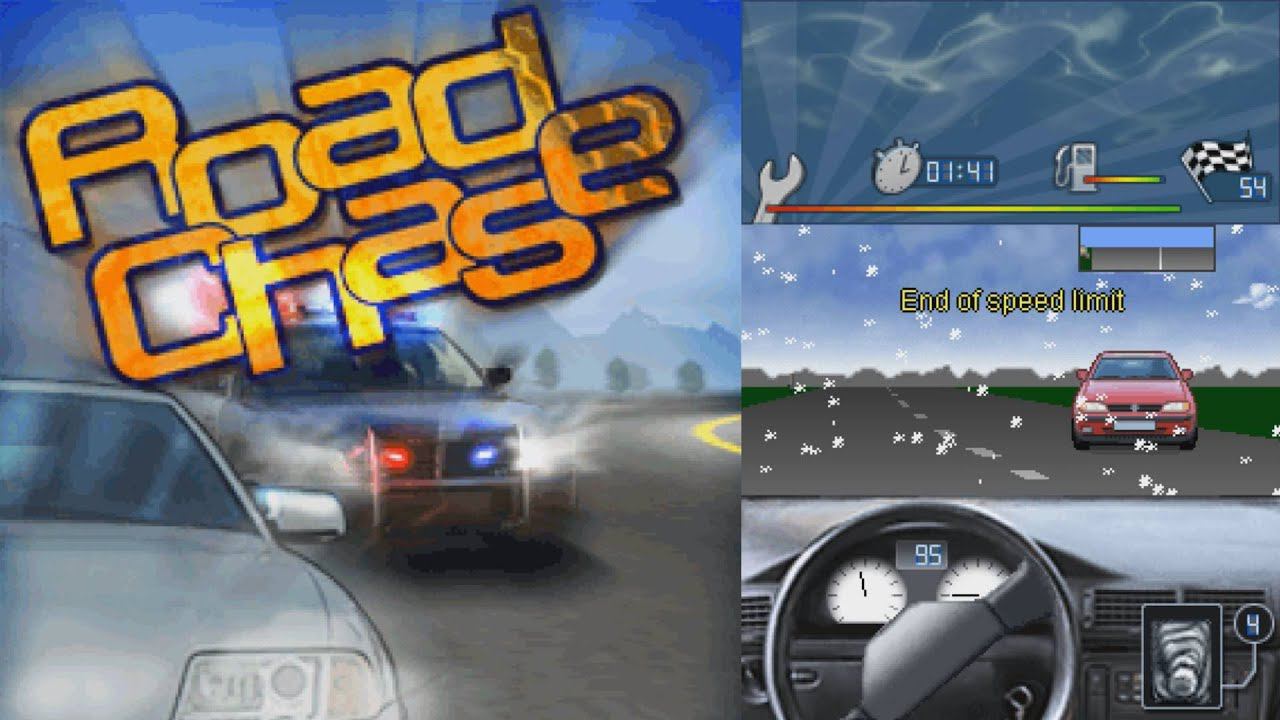 Road Chase JAVA GAME (Encore 2006) GAMEPLAY смотреть онлайн