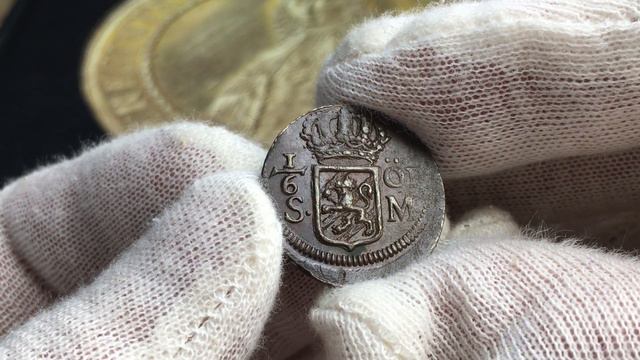 Karl XII - 1/6 Öre SM 1715 - Vackert exemplar från Roberto Delzanno Mynthandel смотреть онлайн