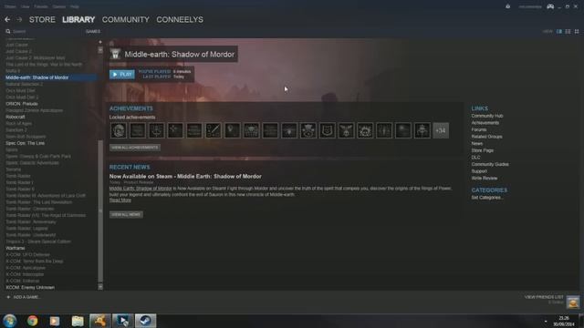 Middle-Earth: Shadow Of Mordor Won't Launch - PC смотреть онлайн