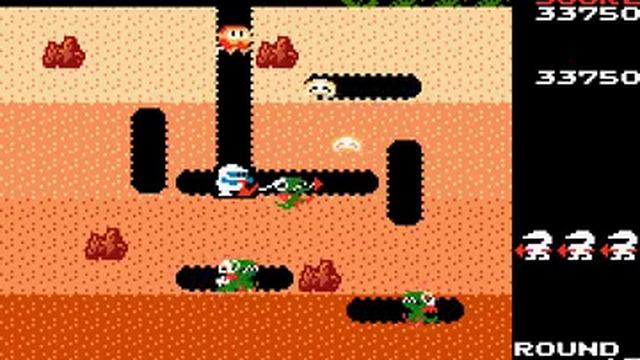 Game Boy Advance Longplay [157] Famicom Mini: Dig Dug смотреть онлайн