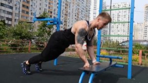 Как накачаться на турниках !