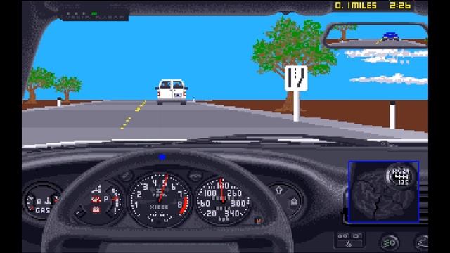 The Duel – Test Drive II on the Amiga смотреть онлайн