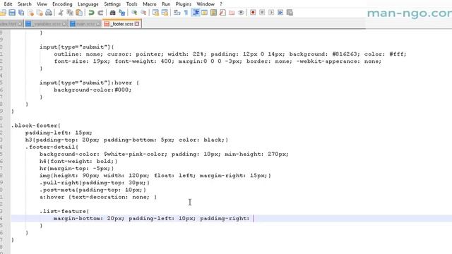 Làm Website Thời Trang Sử Dụng Bootstrap Jquery SASS Buổi 19 - Tạo Phần Footer Part 2 смотреть онлайн