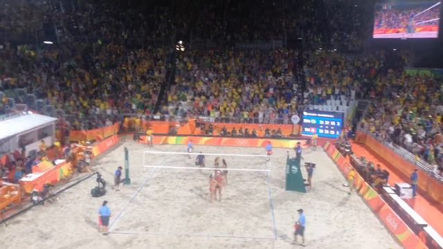 Larissa-Talita - Heidrich-Zumkehr - End of match - Rio 2016 смотреть онлайн
