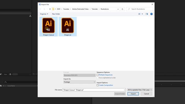 Transition Between Adobe Illustrator & After Effects EASILY! Adobe Tutorial for 3D Workflow смотреть онлайн
