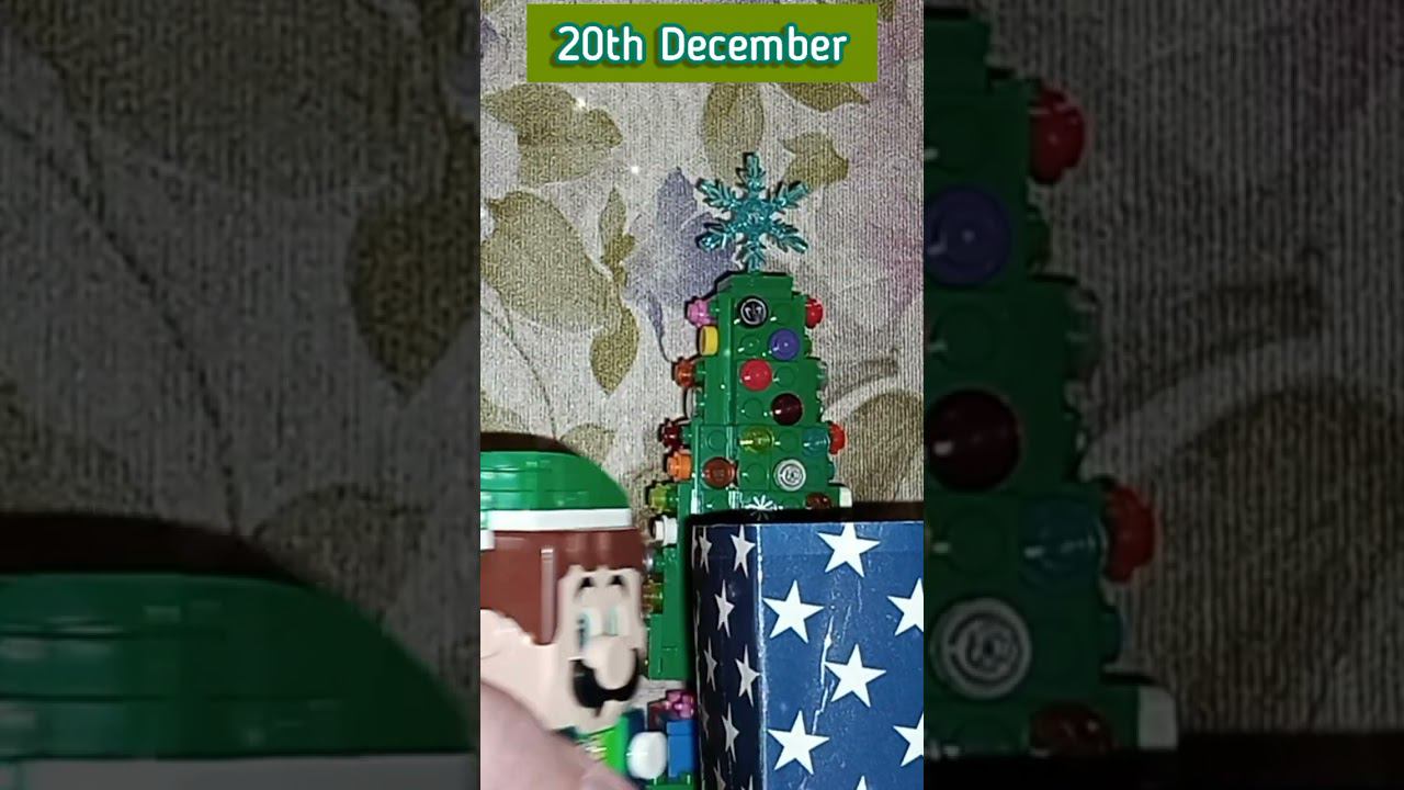 My Christmas & New Year Advent Calendar mini surprises by Lego Super Mario & Luigi. Day 20 #shorts смотреть онлайн