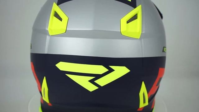 Kask FXR Boost Evo Navy-red-hi Vis-silver