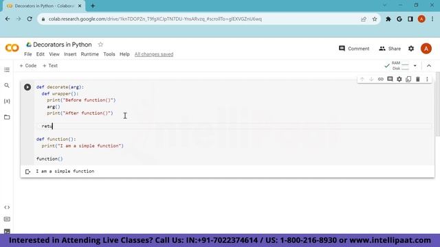 Python Decorators | Decorators in Python Explained | Python Tutorial | Intellipaat смотреть онлайн