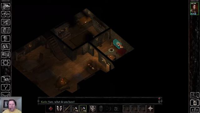 Baldur's Gate S1 Ep0: Prologue, Candlekeep Inn, Main Character Intro (Protagonist), and Hidden Gems смотреть онлайн