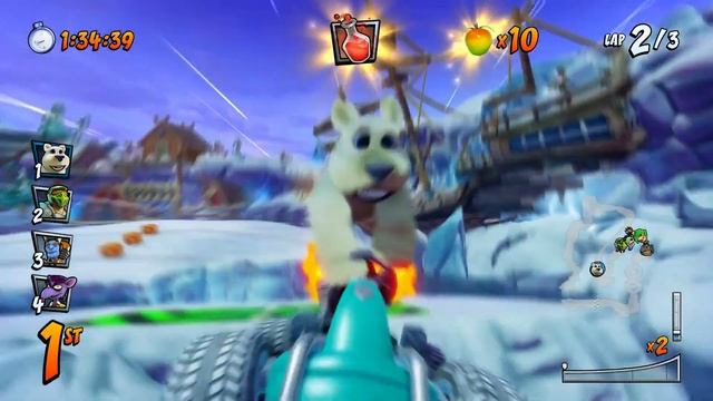 Crash Team Racing "Nitro Fueled": Polar Pass [1080 HD] смотреть онлайн