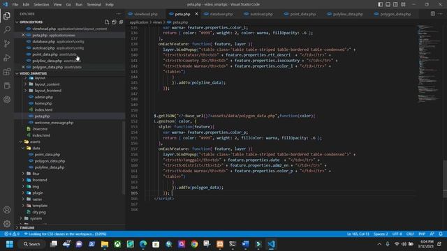 Part 7 Penyajian Marker Cluster dengan ChatGPT, CodeIgniter dan Leaflet.js Pada WebGIS Open Sources смотреть онлайн