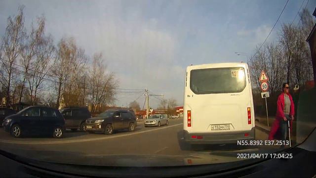 Driving in Moscow region: Красногорск 17/04/2021 (timelapse 4x) смотреть онлайн
