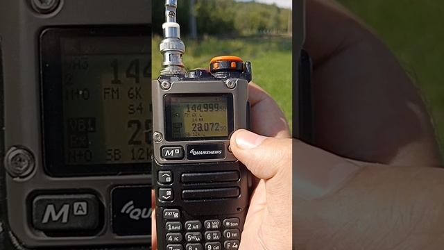 Сравнение приема FT8 на Quansheng и Tidradio смотреть онлайн