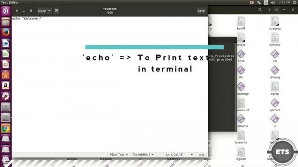 How to create own command in linux