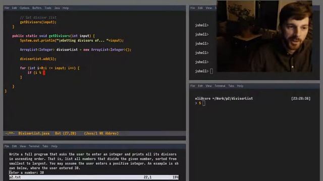 Java Programming: Using ArrayLists to Find All Divisors of an Integer смотреть онлайн