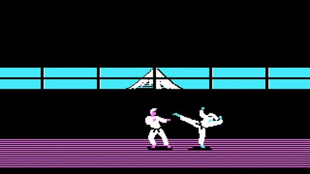 KARATEKA 1984 Full GamePlay - DOS VERSION