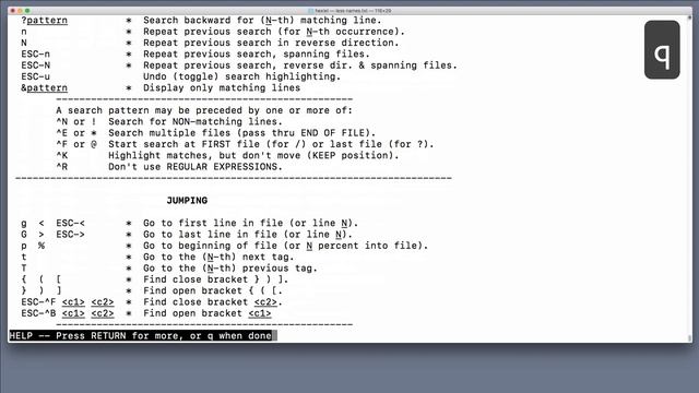 Bash Shell Scripting: Pagers смотреть онлайн