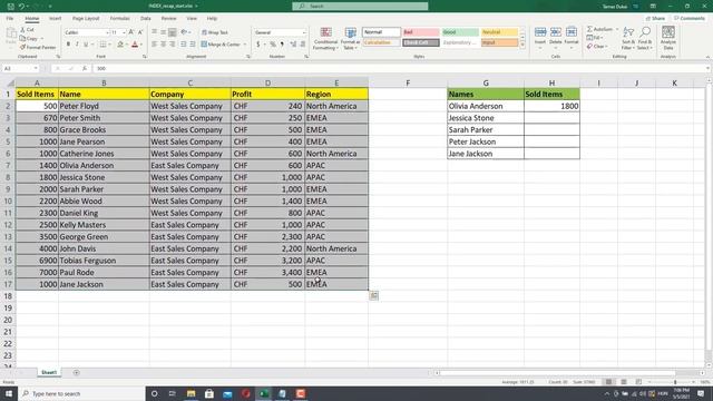 Index Match | Excel Tutorial смотреть онлайн