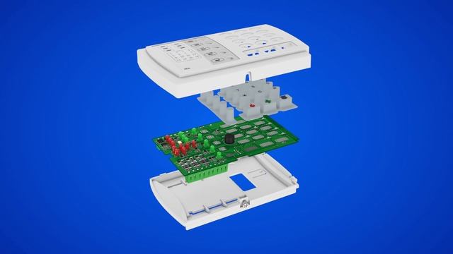 Охранно-пожарная панель для приёма сигналов от проводных датчиков Контакт GSM-9N смотреть онлайн