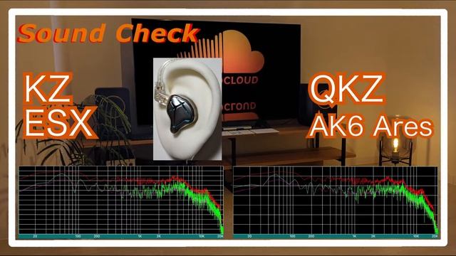 KZ ESX vs QKZ AK6 Ares [IEMs Chinese In-Ear headphones Sound Comparison 中華イヤホン音比較] смотреть онлайн