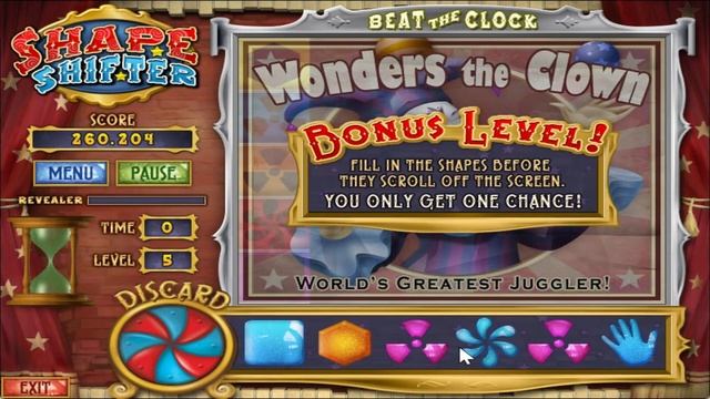 SHAPE SHIFTER (BEAT THE CLOCK) GAME HOUSE смотреть онлайн