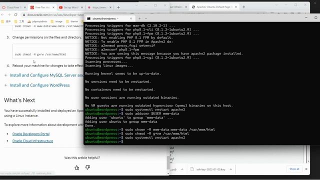 Install WordPress on Oracle Cloud - Always Free смотреть онлайн