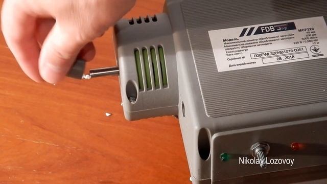 Токарный станок по дереву FDB MASCHINEN MCF320 смотреть онлайн
