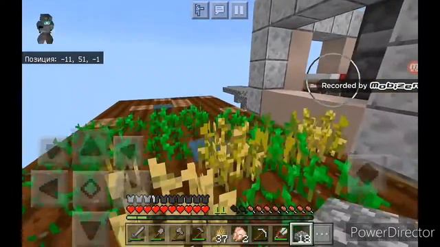 Расширение острова. Выживание на одном блоке. Майнкрафт || Minecraft #4