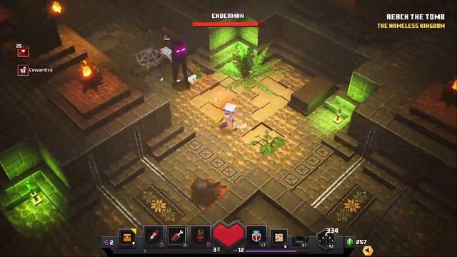Minecraft Dungeons - Gameplay Walkthrough Part 4 - Desert Temple (PS4) смотреть онлайн