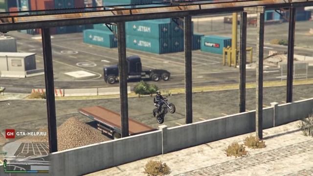 Каскадёрский прыжок 50 — GTA 5 смотреть онлайн