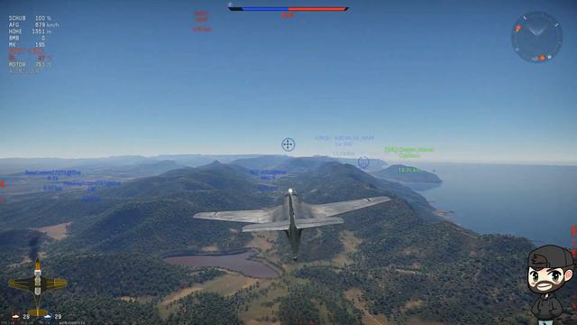 Let's Play War Thunder #169 Deutsch Nicht schlecht die Deutsche Sea Hawk Mk 100 смотреть онлайн