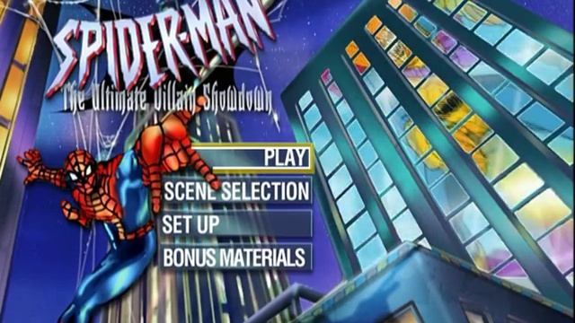 Spiderman Tas 2005 DVD menu смотреть онлайн