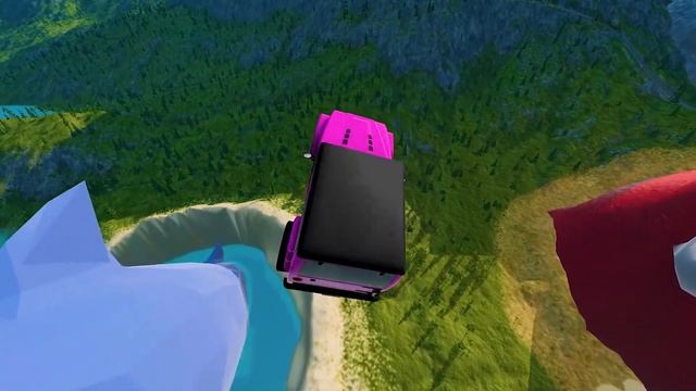 TRANSPORTING VOLKSWAGEN, DODGE, DACIA, CHEVROLET POLICE WITH MERCEDES TRUCKS - BeamNG.drive смотреть онлайн