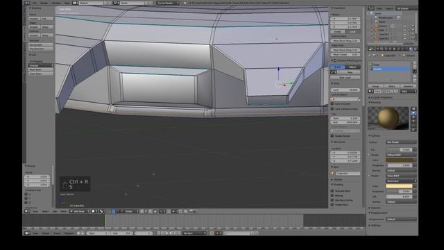 [Speed art] Speed modeling Cartoon wooden box and sword in blender 3d смотреть онлайн