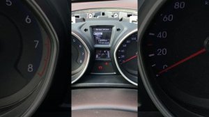 Hyundai i30, работа стандартной приборной панели