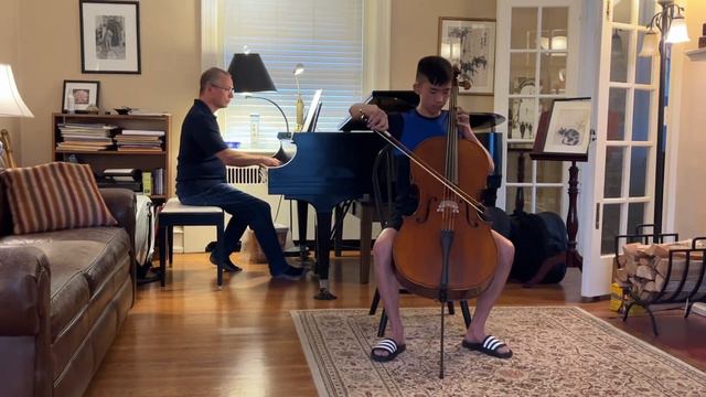 Tchaikovsky - Sad Song cello and piano duet смотреть онлайн