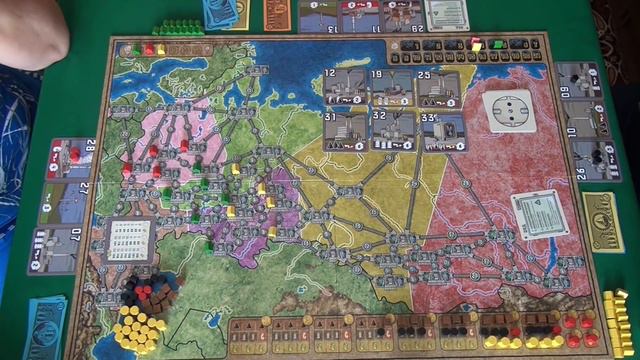 278 Энергосеть. Россия - играем в настольную игру. Power Grid_ Russia смотреть онлайн
