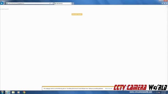 Enable ActiveX For Viewing IP Cameras And DVRs